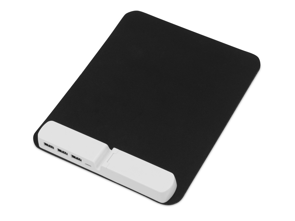 картинка Коврик для мыши со встроенным USB-хабом Plug от интернет-магазина сувениров и бизнес-подарков Gifts-Moskva.RU г. Москва