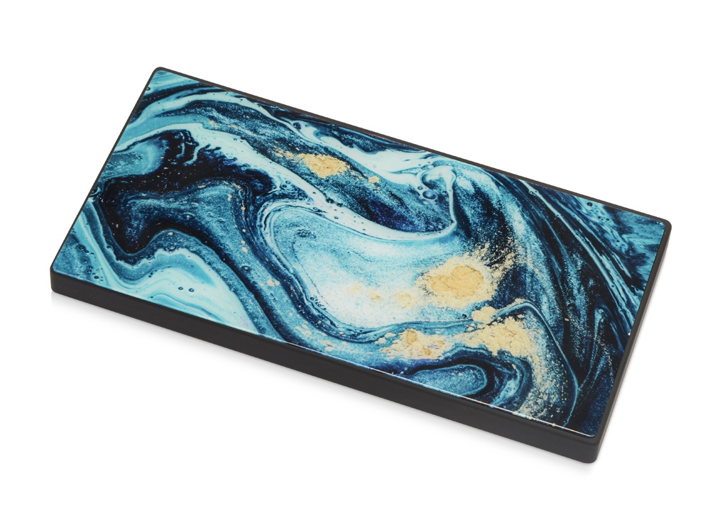 картинка Портативное зарядное устройство Render с полноцветной, 5000 mAh, черный от интернет-магазина сувениров и бизнес-подарков Gifts-Moskva.RU г. Москва