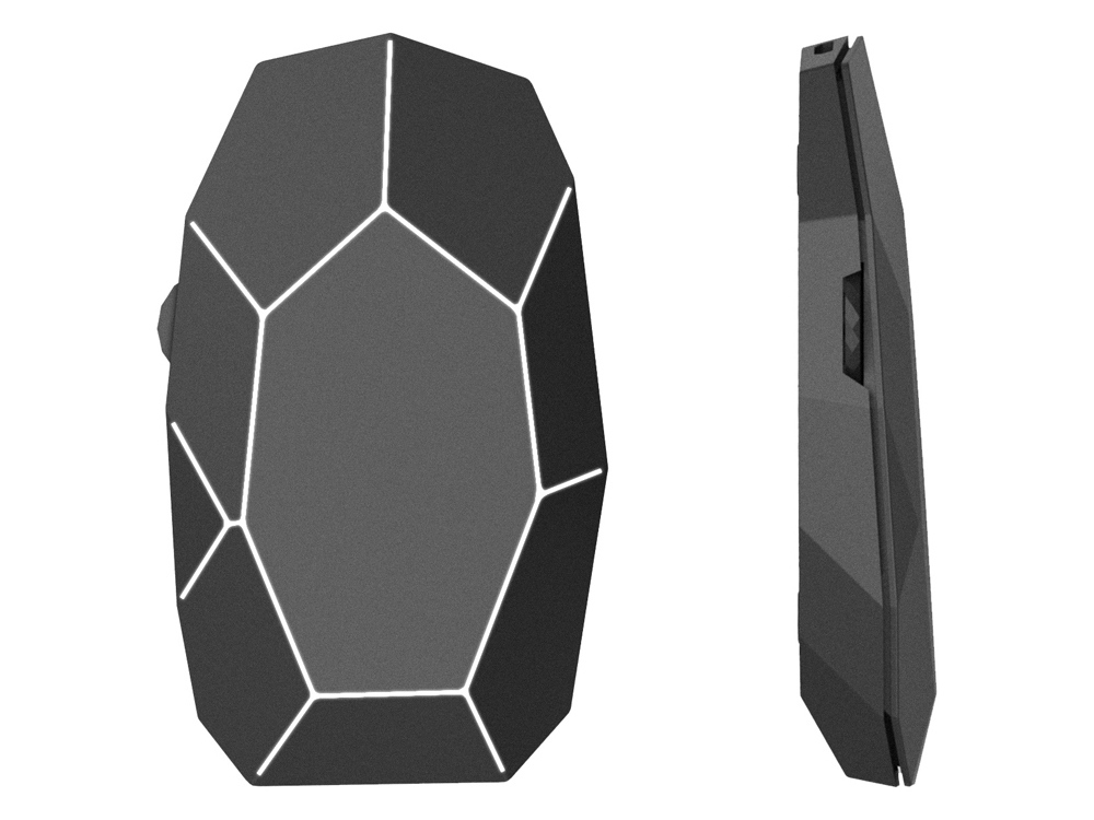 картинка Беспроводная мышь Geo Mouse Plus, черный от интернет-магазина сувениров и бизнес-подарков Gifts-Moskva.RU г. Москва