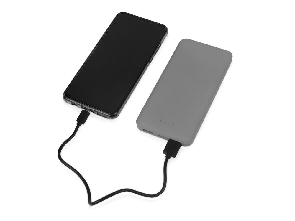 картинка Внешний аккумулятор Rombica NEO PB100 Gray, серый от интернет-магазина сувениров и бизнес-подарков Gifts-Moskva.RU г. Москва