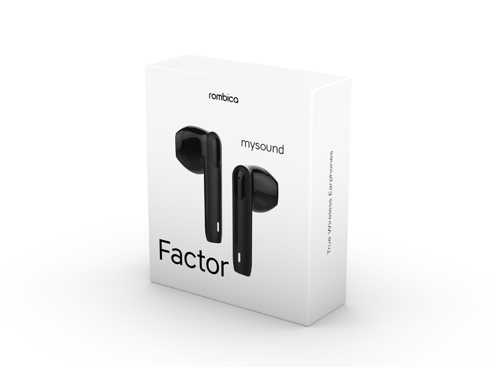 картинка Наушники Rombica Mysound Factor Black от интернет-магазина сувениров и бизнес-подарков Gifts-Moskva.RU г. Москва