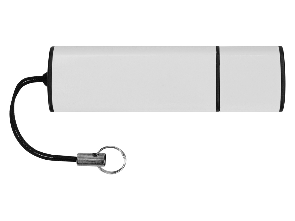 картинка Флеш-карта USB 2.0 16 Gb металлическая с колпачком Borgir, белый от интернет-магазина сувениров и бизнес-подарков Gifts-Moskva.RU г. Москва