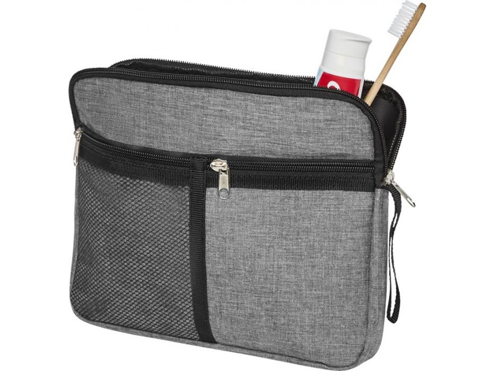 картинка Косметичка- несессер для туалетных принадлежностей Hoss, heather medium grey от интернет-магазина сувениров и бизнес-подарков Gifts-Moskva.RU г. Москва