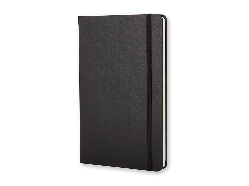 картинка Записная книжка Moleskine Classic (в линейку) в твердой обложке, Pocket (9x14см), черный от интернет-магазина сувениров и бизнес-подарков Gifts-Moskva.RU г. Москва