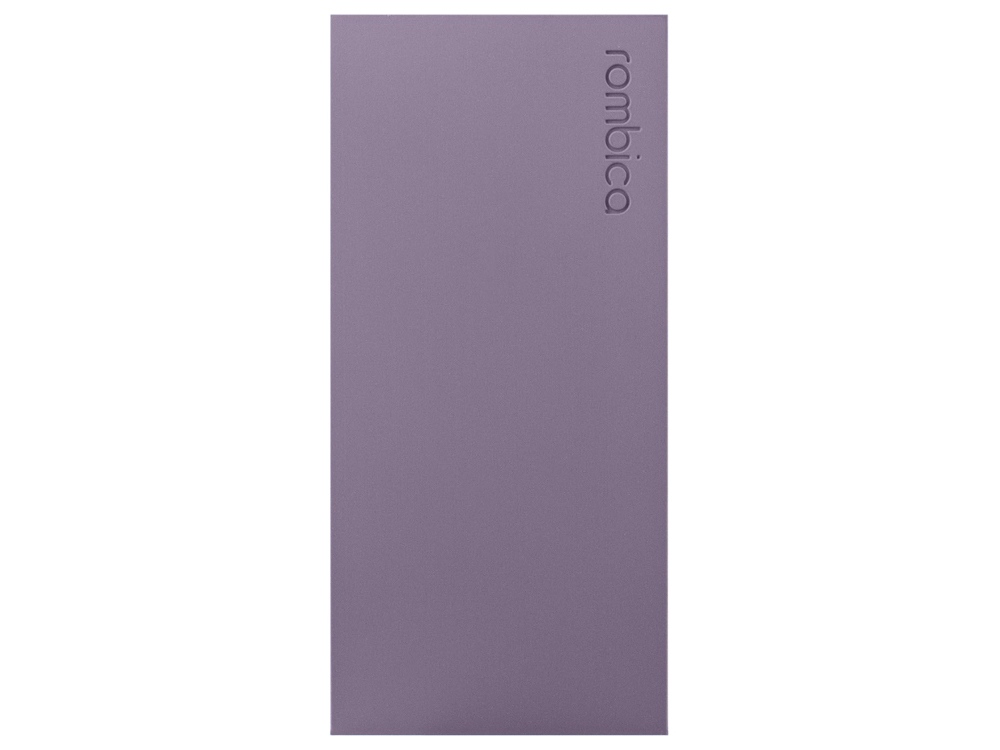 картинка Внешний аккумулятор Rombica NEO ARIA Orchid, 10000мАч, Soft-touch, PD, QCharge, Type-C, сиреневый от интернет-магазина сувениров и бизнес-подарков Gifts-Moskva.RU г. Москва