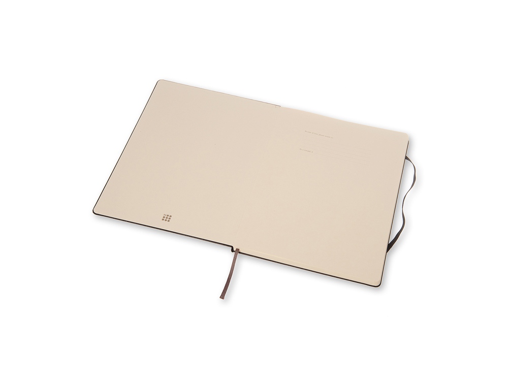 картинка Записная книжка Moleskine Classic (в линейку), Хlarge (19х25 см), черный от интернет-магазина сувениров и бизнес-подарков Gifts-Moskva.RU г. Москва