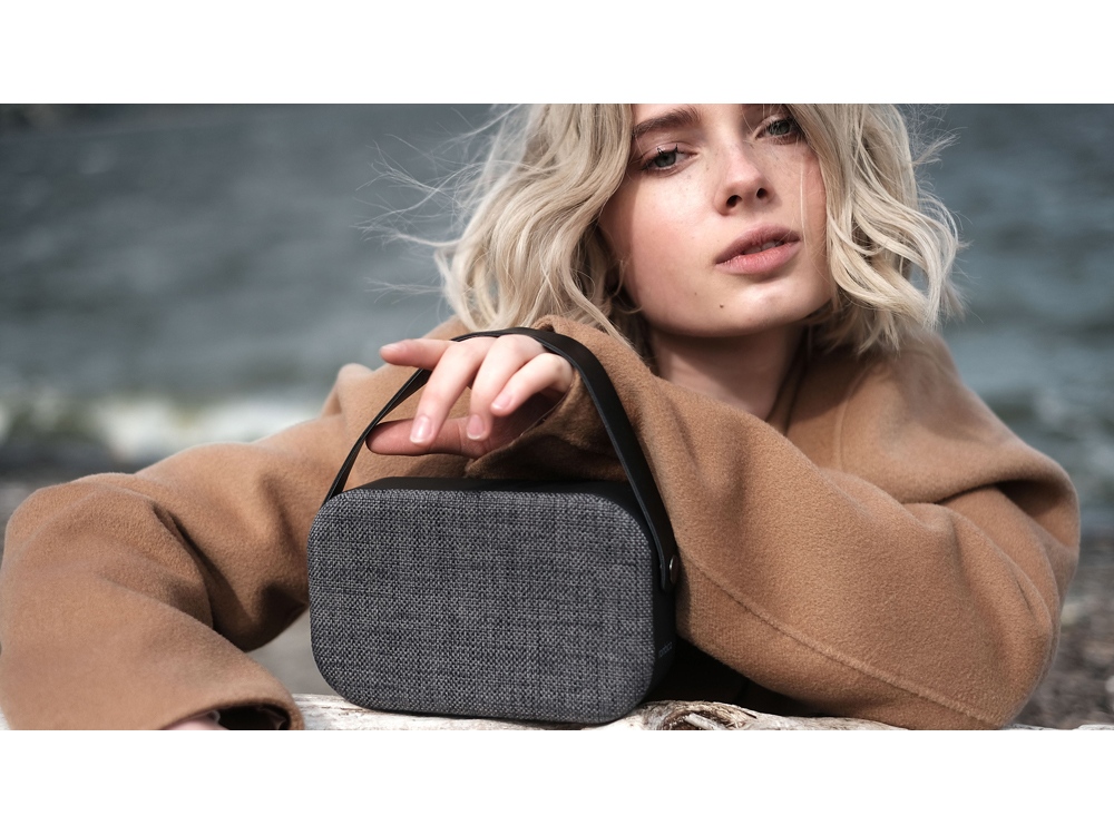картинка Портативная акустика Rombica mysound BT-22, черный/серый от интернет-магазина сувениров и бизнес-подарков Gifts-Moskva.RU г. Москва