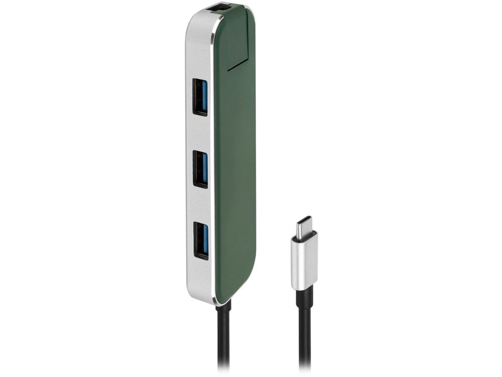 картинка Хаб USB Rombica Type-C Chronos Green от интернет-магазина сувениров и бизнес-подарков Gifts-Moskva.RU г. Москва
