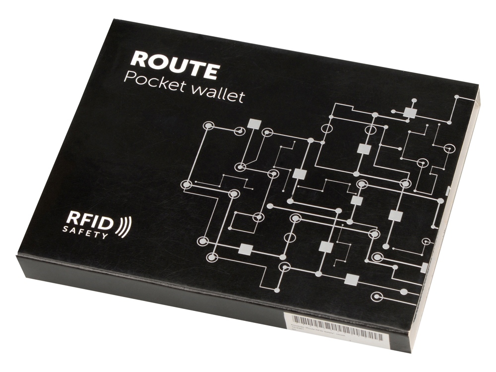 картинка Кошелек Route RFID Safety, синий от интернет-магазина сувениров и бизнес-подарков Gifts-Moskva.RU г. Москва