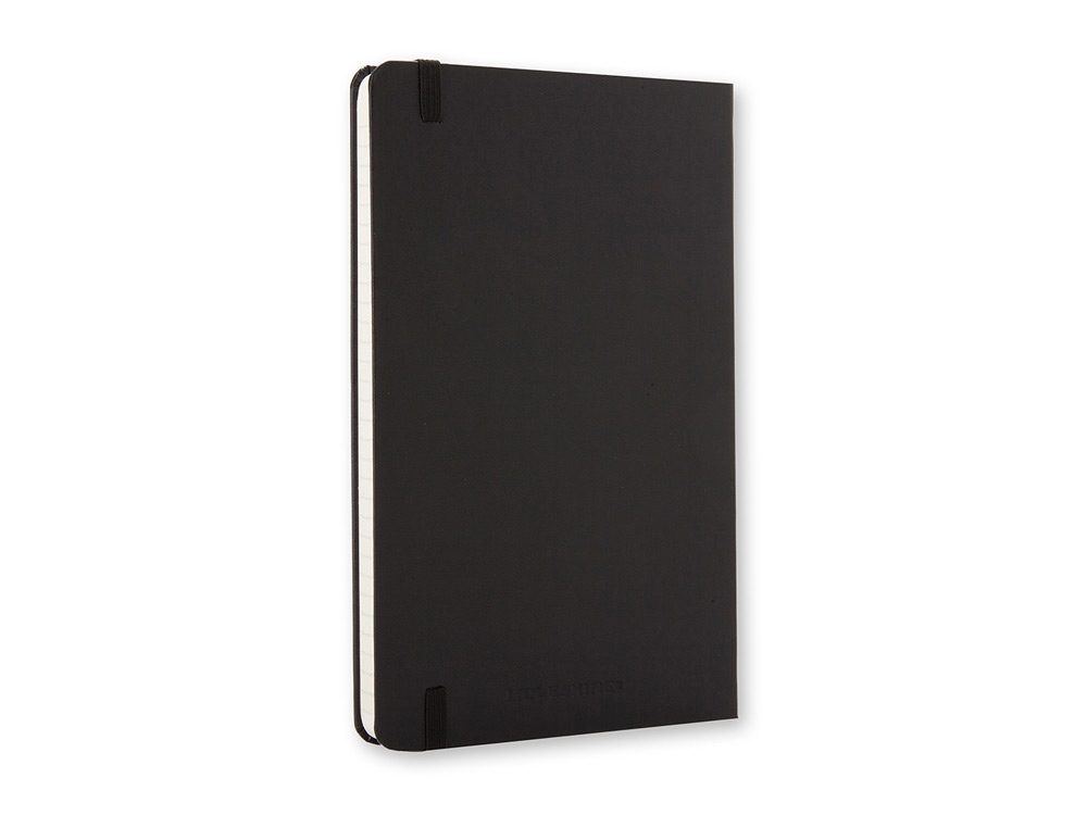 картинка Записная книжка Moleskine Classic (в линейку) в твердой обложке, Pocket (9x14см), черный от интернет-магазина сувениров и бизнес-подарков Gifts-Moskva.RU г. Москва