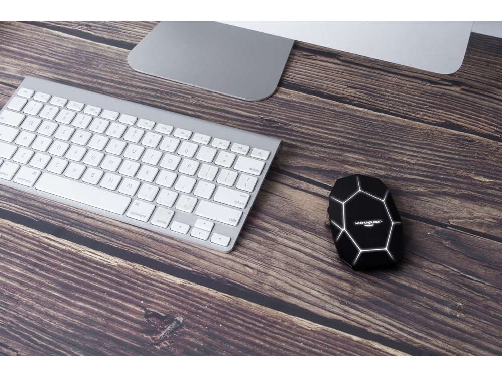 картинка Беспроводная мышь Geo Mouse Plus, черный от интернет-магазина сувениров и бизнес-подарков Gifts-Moskva.RU г. Москва