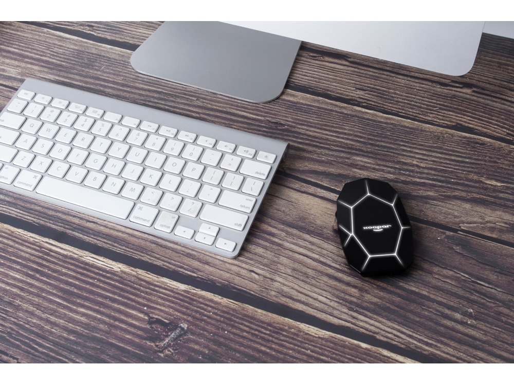 картинка Беспроводная мышь Geo Mouse Plus, черный от интернет-магазина сувениров и бизнес-подарков Gifts-Moskva.RU г. Москва