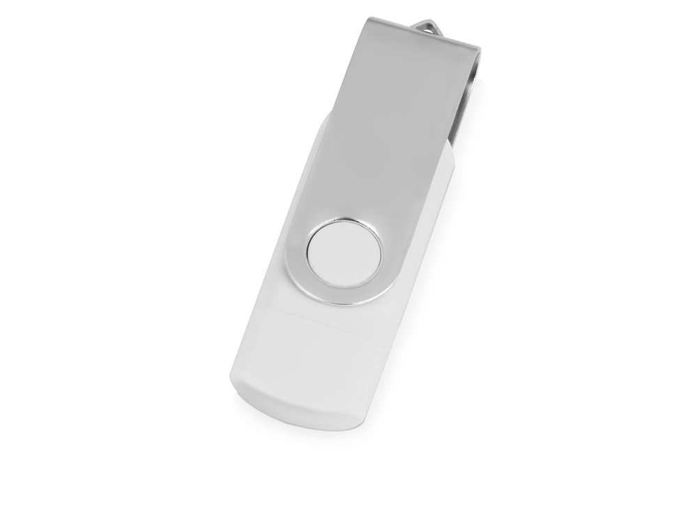 картинка USB3.0/USB Type-C флешка на 16 Гб Квебек C, белый от интернет-магазина сувениров и бизнес-подарков Gifts-Moskva.RU г. Москва