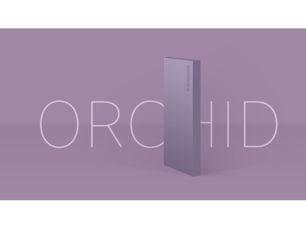 картинка Внешний аккумулятор Rombica NEO ARIA Orchid, 10000мАч, Soft-touch, PD, QCharge, Type-C, сиреневый от интернет-магазина сувениров и бизнес-подарков Gifts-Moskva.RU г. Москва