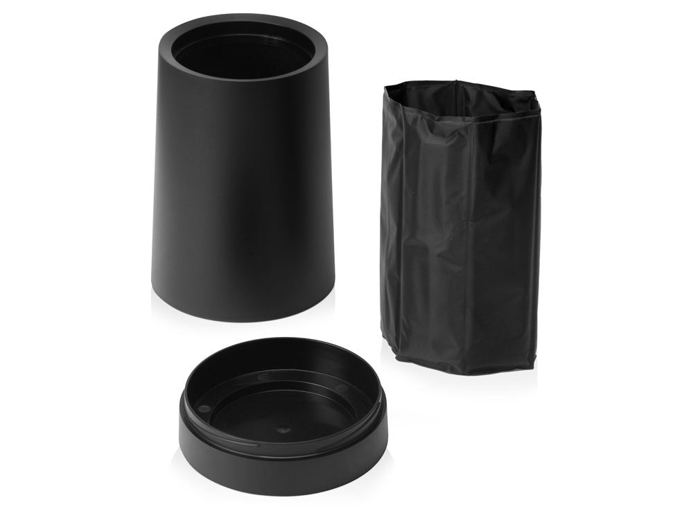 картинка Охладитель Cooler Pot 2.0 для бутылки цельный, черный от интернет-магазина сувениров и бизнес-подарков Gifts-Moskva.RU г. Москва
