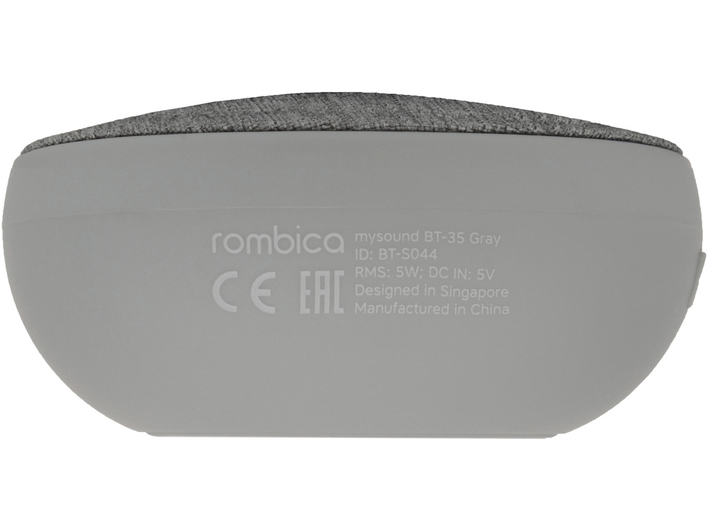 картинка Портативная акустика Rombica mysound BT-35 Gray, серый от интернет-магазина сувениров и бизнес-подарков Gifts-Moskva.RU г. Москва