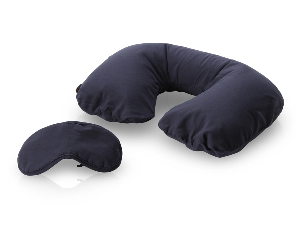 картинка Набор дорожный Travel Blue Sleep Set, синий от интернет-магазина сувениров и бизнес-подарков Gifts-Moskva.RU г. Москва