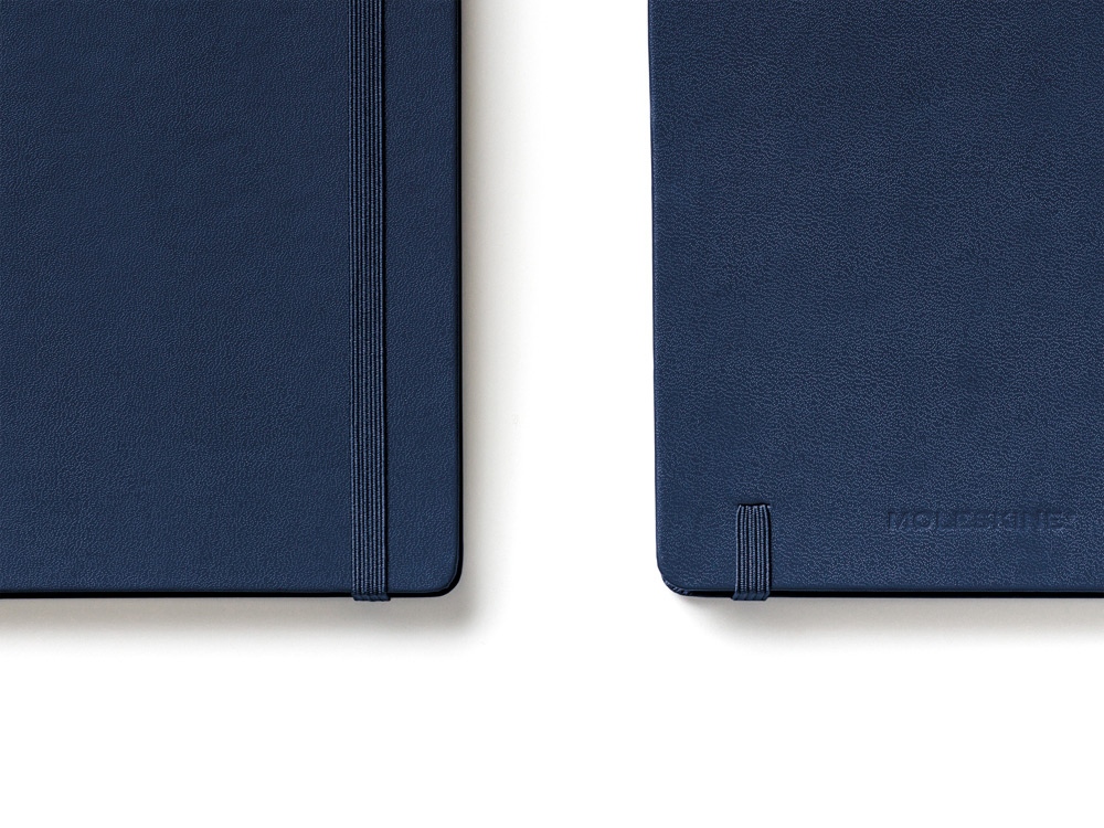 картинка Записная книжка Moleskine Classic (в линейку) в твердой обложке, Pocket (9x14см), синий от интернет-магазина сувениров и бизнес-подарков Gifts-Moskva.RU г. Москва