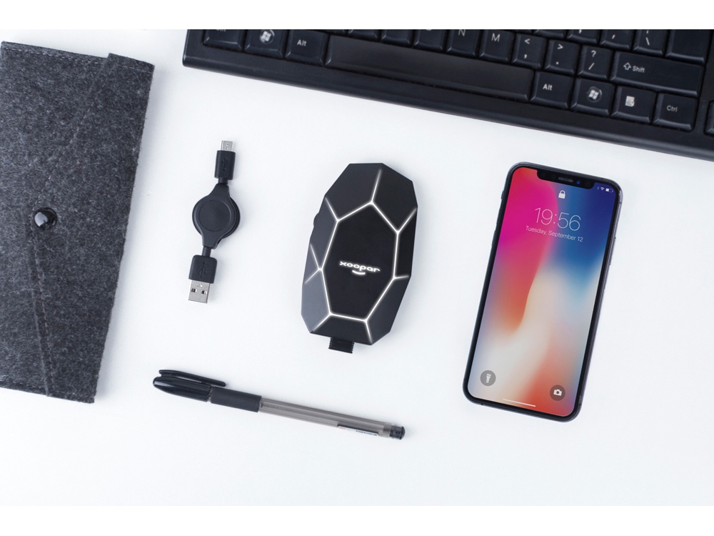 картинка Беспроводная мышь Geo Mouse Plus, черный от интернет-магазина сувениров и бизнес-подарков Gifts-Moskva.RU г. Москва
