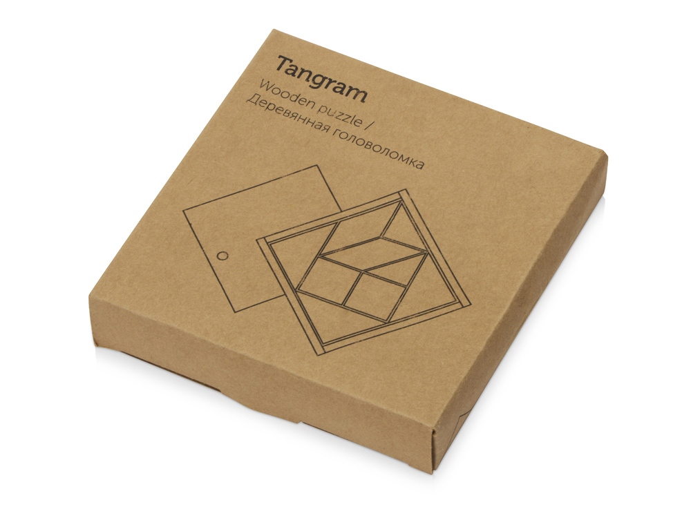 картинка Деревянная головоломка в коробке Tangram от интернет-магазина сувениров и бизнес-подарков Gifts-Moskva.RU г. Москва