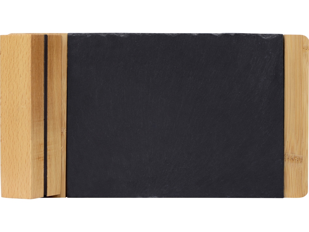 картинка Набор для сыра из сланцевой доски и ножей Bamboo collection Taleggio от интернет-магазина сувениров и бизнес-подарков Gifts-Moskva.RU г. Москва