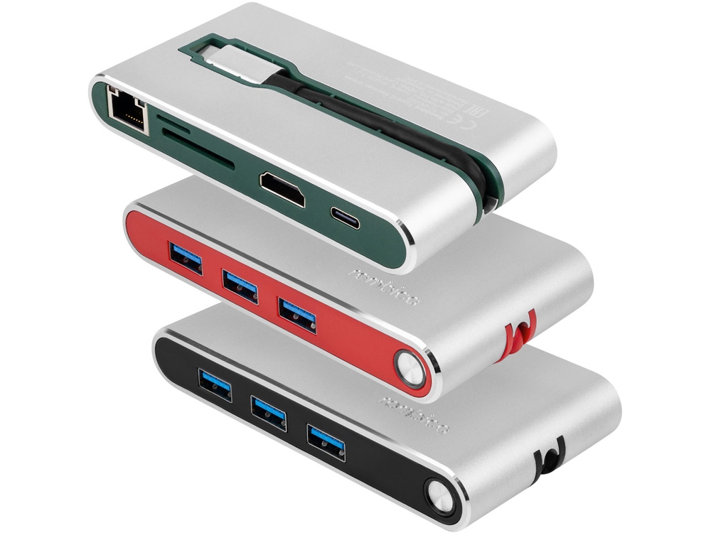картинка Хаб USB Rombica Type-C Hermes Green от интернет-магазина сувениров и бизнес-подарков Gifts-Moskva.RU г. Москва