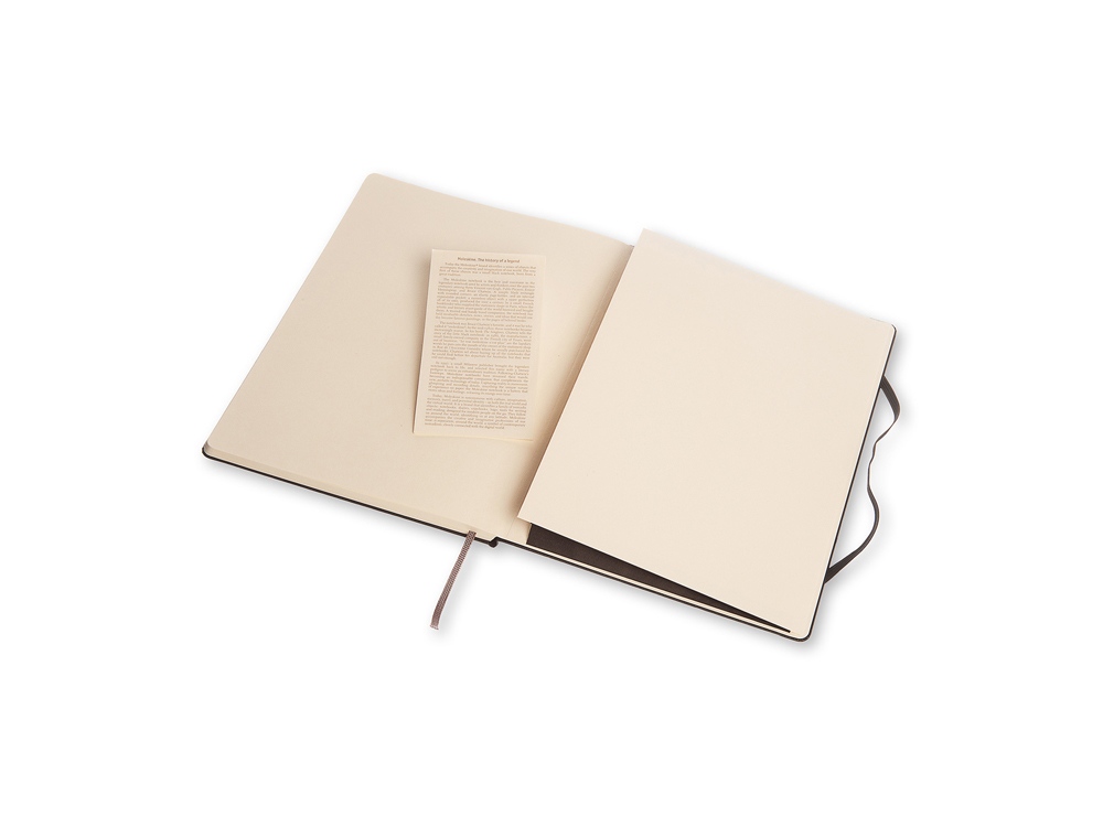 картинка Записная книжка Moleskine Classic (в линейку), Хlarge (19х25 см), черный от интернет-магазина сувениров и бизнес-подарков Gifts-Moskva.RU г. Москва