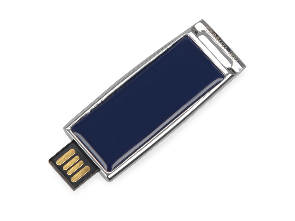 картинка Набор Cerruti 1881: ручка шариковая, флеш-карта USB 2.0 на 2 Гб Zoom Blue от интернет-магазина сувениров и бизнес-подарков Gifts-Moskva.RU г. Москва