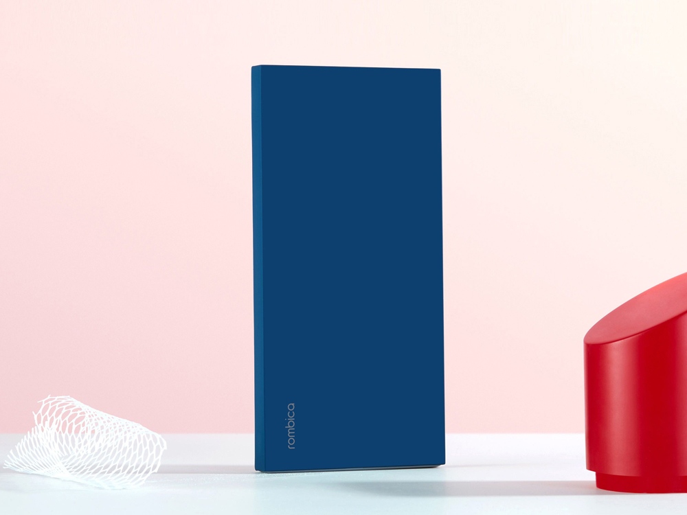 картинка Внешний аккумулятор Rombica NEO NS100B, синий от интернет-магазина сувениров и бизнес-подарков Gifts-Moskva.RU г. Москва