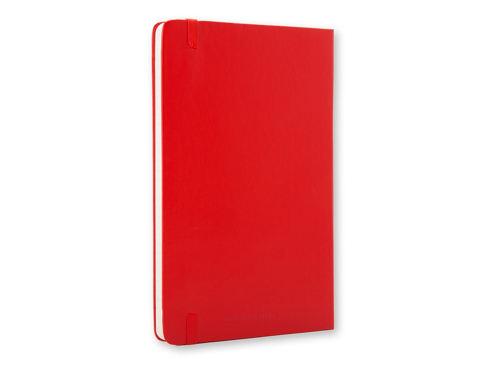картинка Записная книжка Moleskine Classic (в линейку) в твердой обложке, Pocket (9x14см), красный от интернет-магазина сувениров и бизнес-подарков Gifts-Moskva.RU г. Москва
