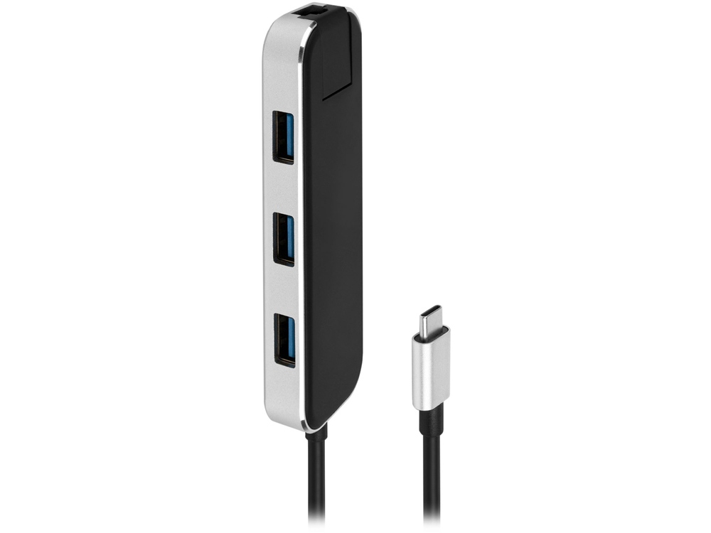 картинка Хаб USB Rombica Type-C Chronos Black от интернет-магазина сувениров и бизнес-подарков Gifts-Moskva.RU г. Москва