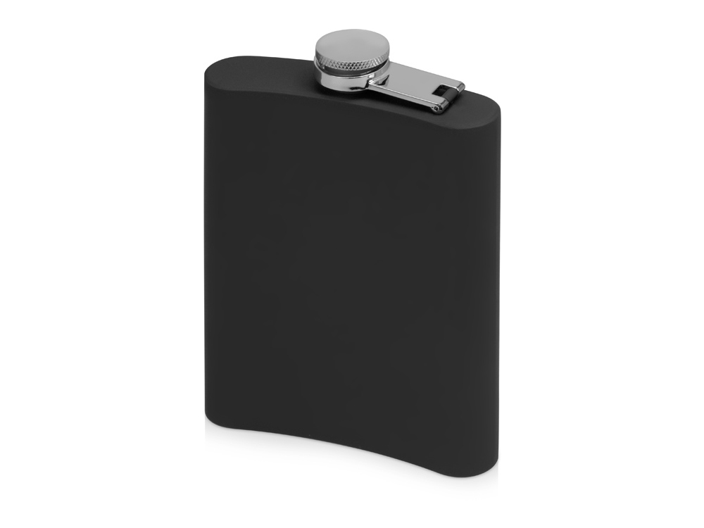 картинка Фляжка 240 мл Remarque soft touch, черный от интернет-магазина сувениров и бизнес-подарков Gifts-Moskva.RU г. Москва