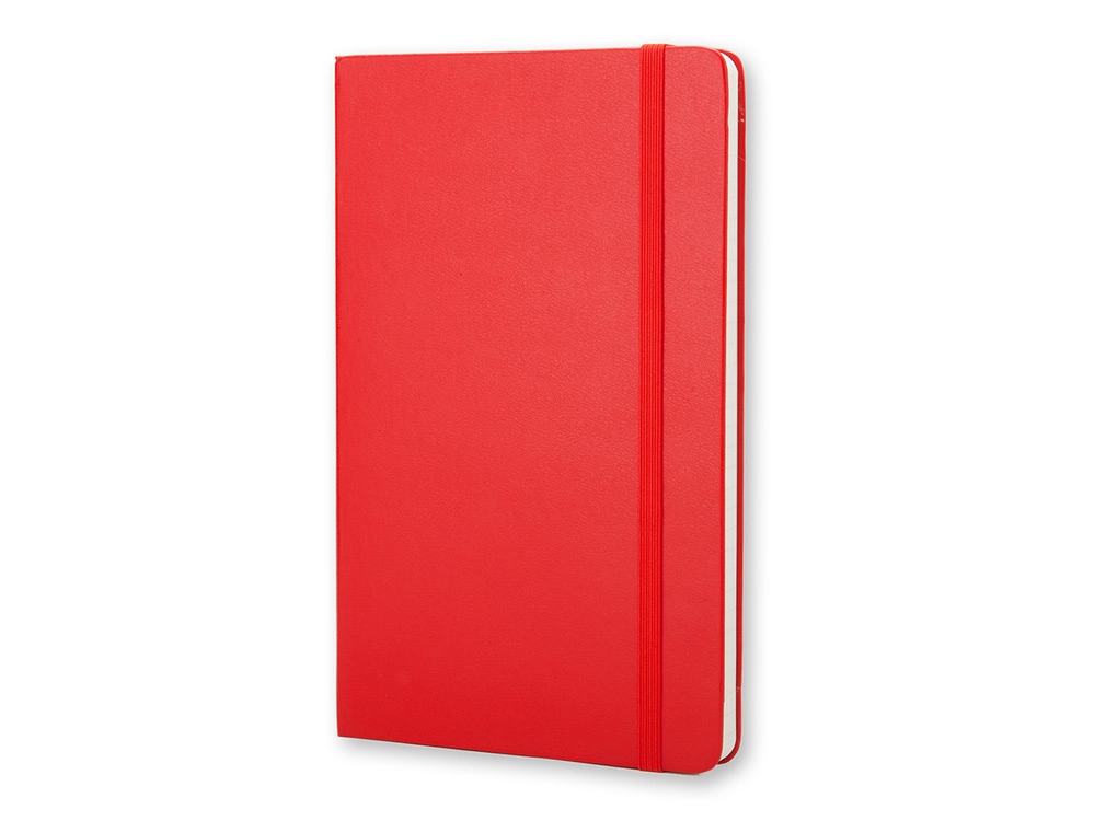 картинка Записная книжка Moleskine Classic (в линейку) в твердой обложке, Pocket (9x14см), красный от интернет-магазина сувениров и бизнес-подарков Gifts-Moskva.RU г. Москва